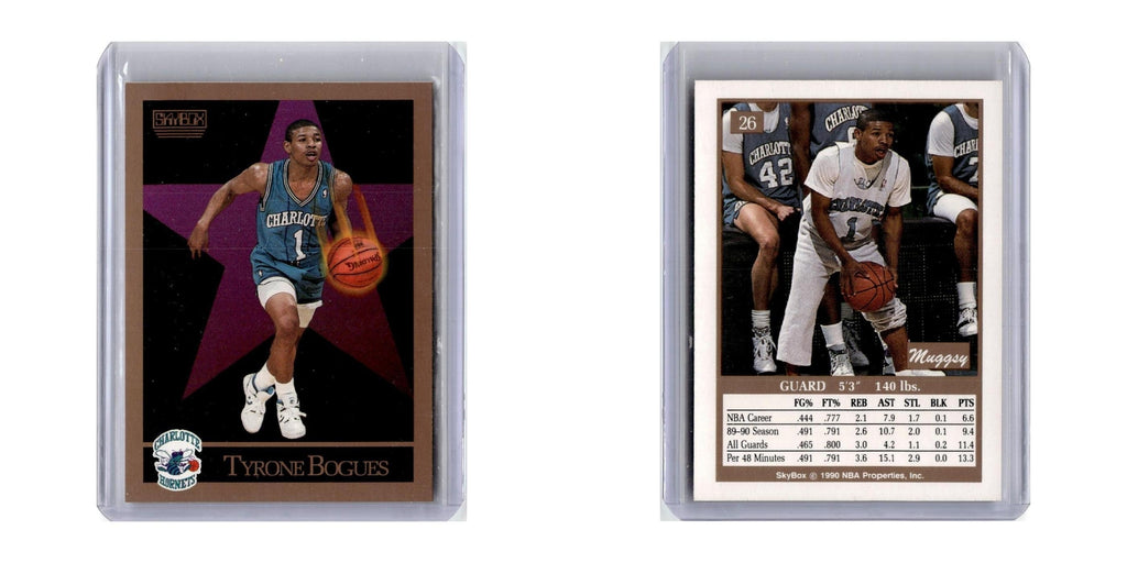 1990 SkyBox Tyrone Bogues Hornets #26