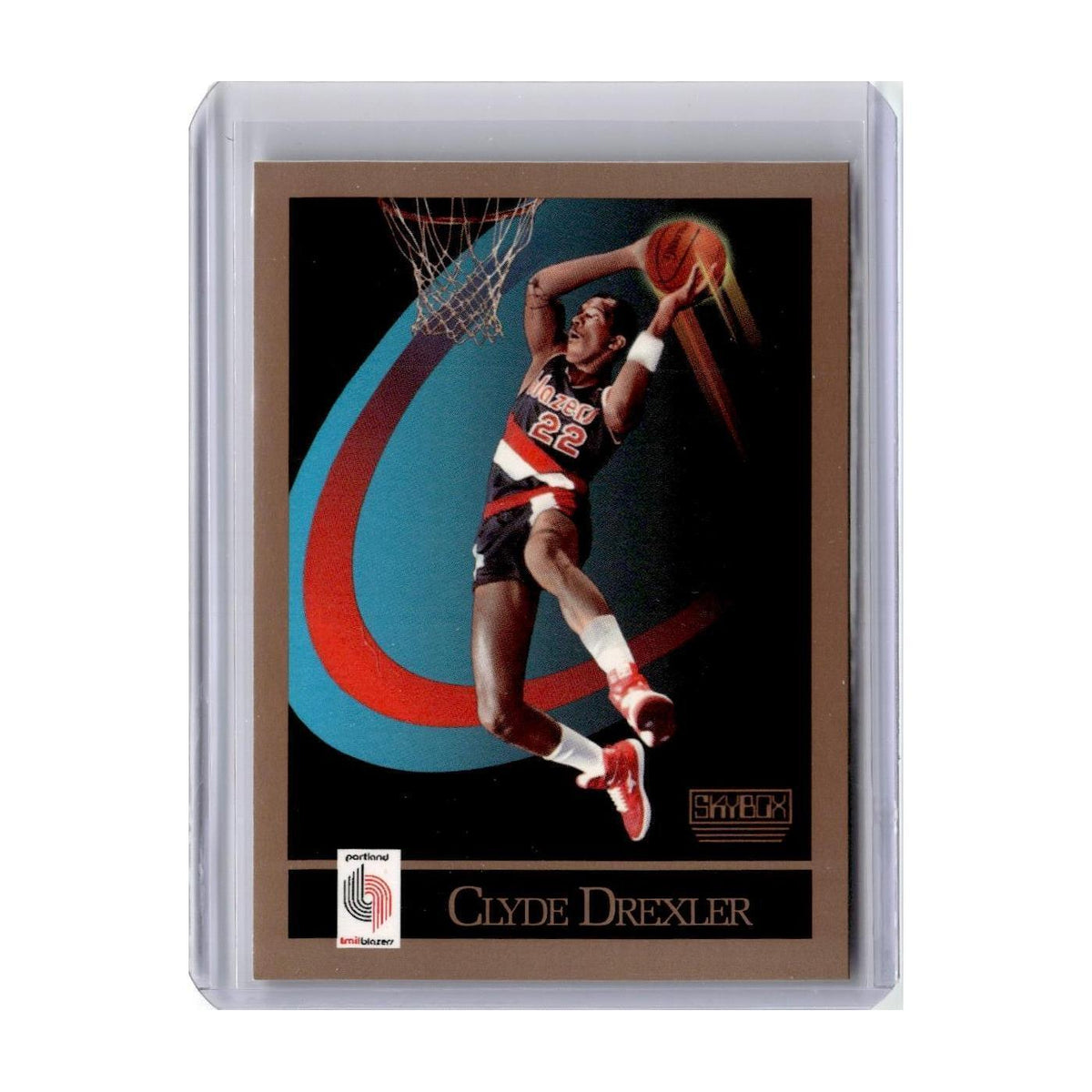 1990 SkyBox Clyde Drexler Blazers #233