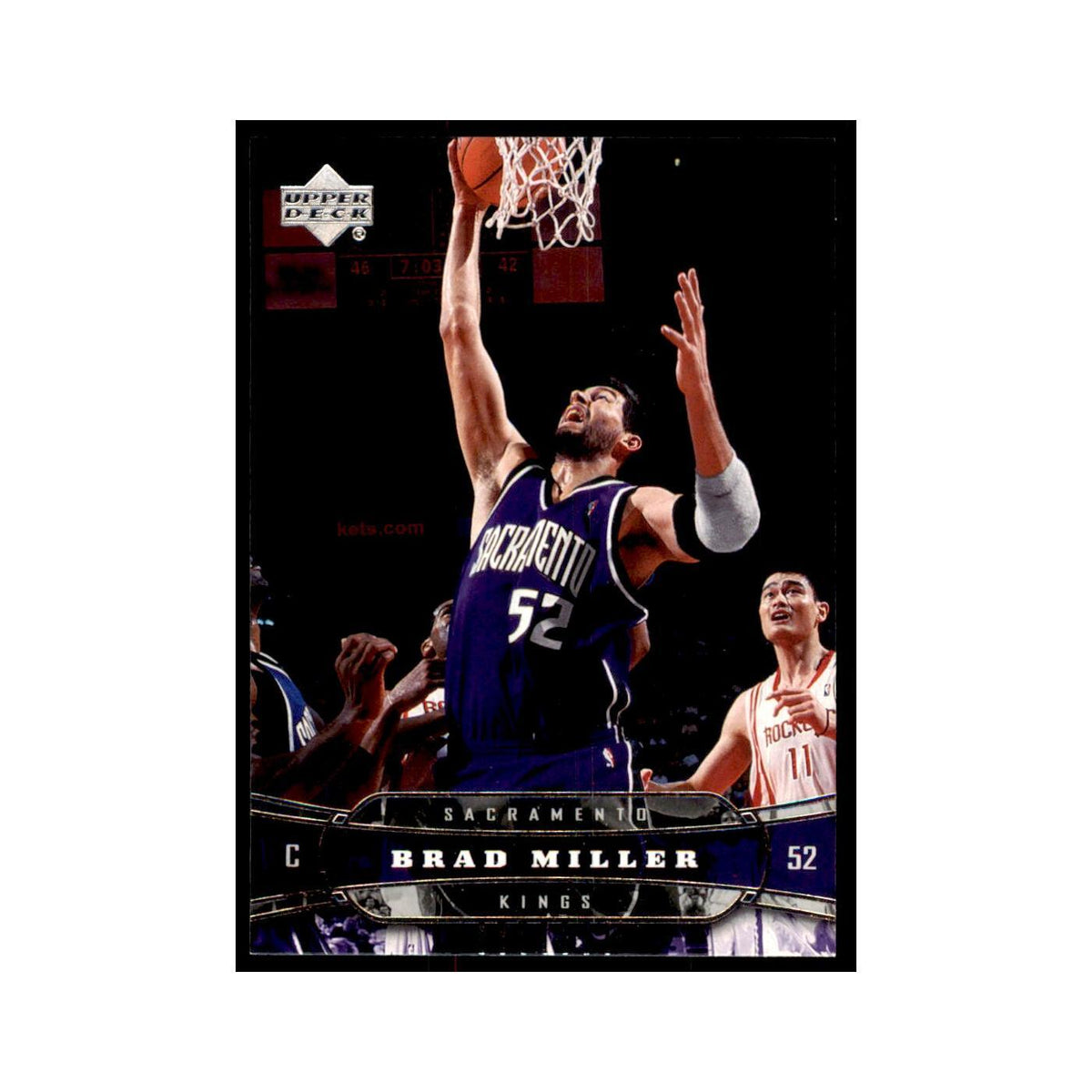 2004 Upper Deck Brad Miller Kings #164