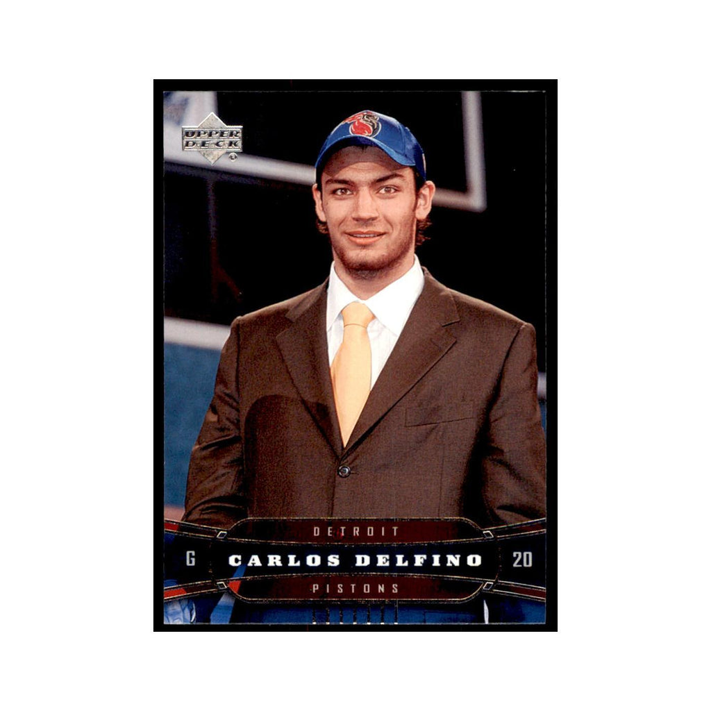 2004 Upper Deck Carlos Delfino Pistons #52