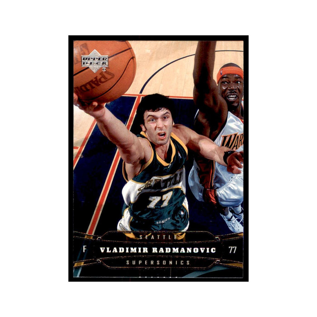 2004 Upper Deck Vladimir Radmanovic Seattle SuperSonics #178