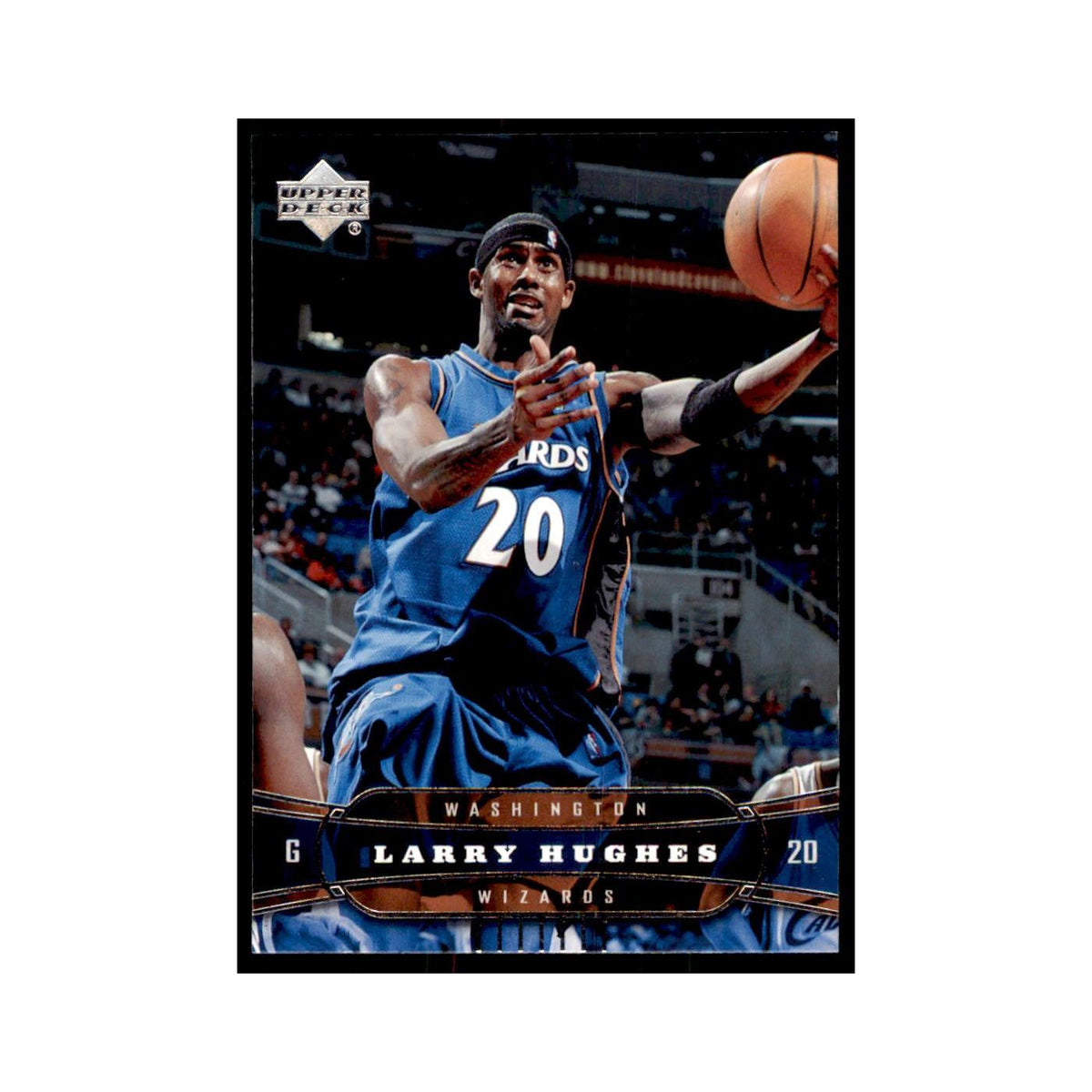2004 Upper Deck Larry Hughes Wizards #196