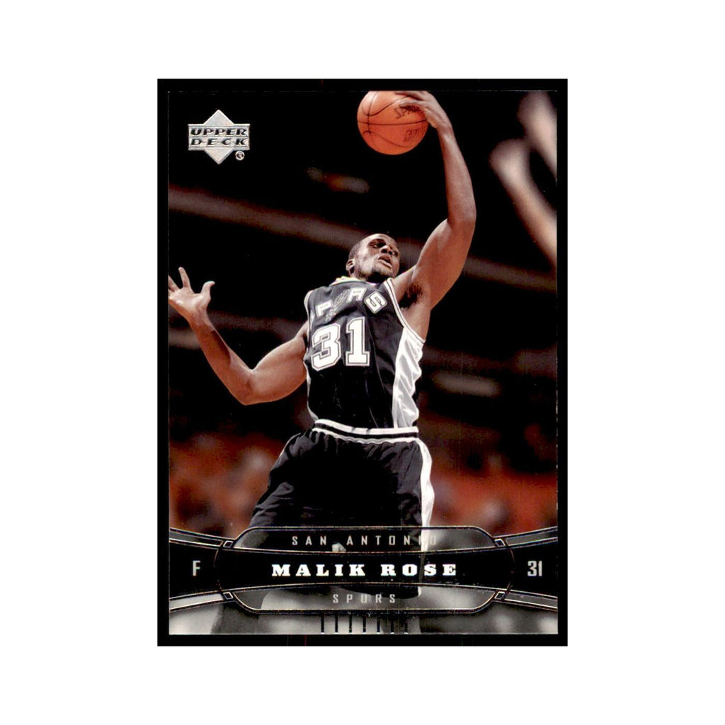 2004 Upper Deck Malik Rose Spurs #173