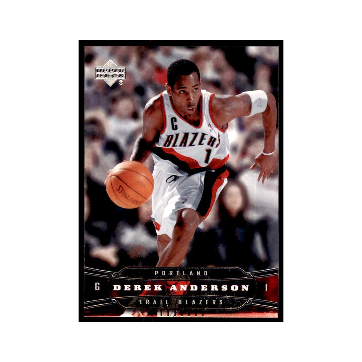 2004 Upper Deck Derek Anderson Blazers #159