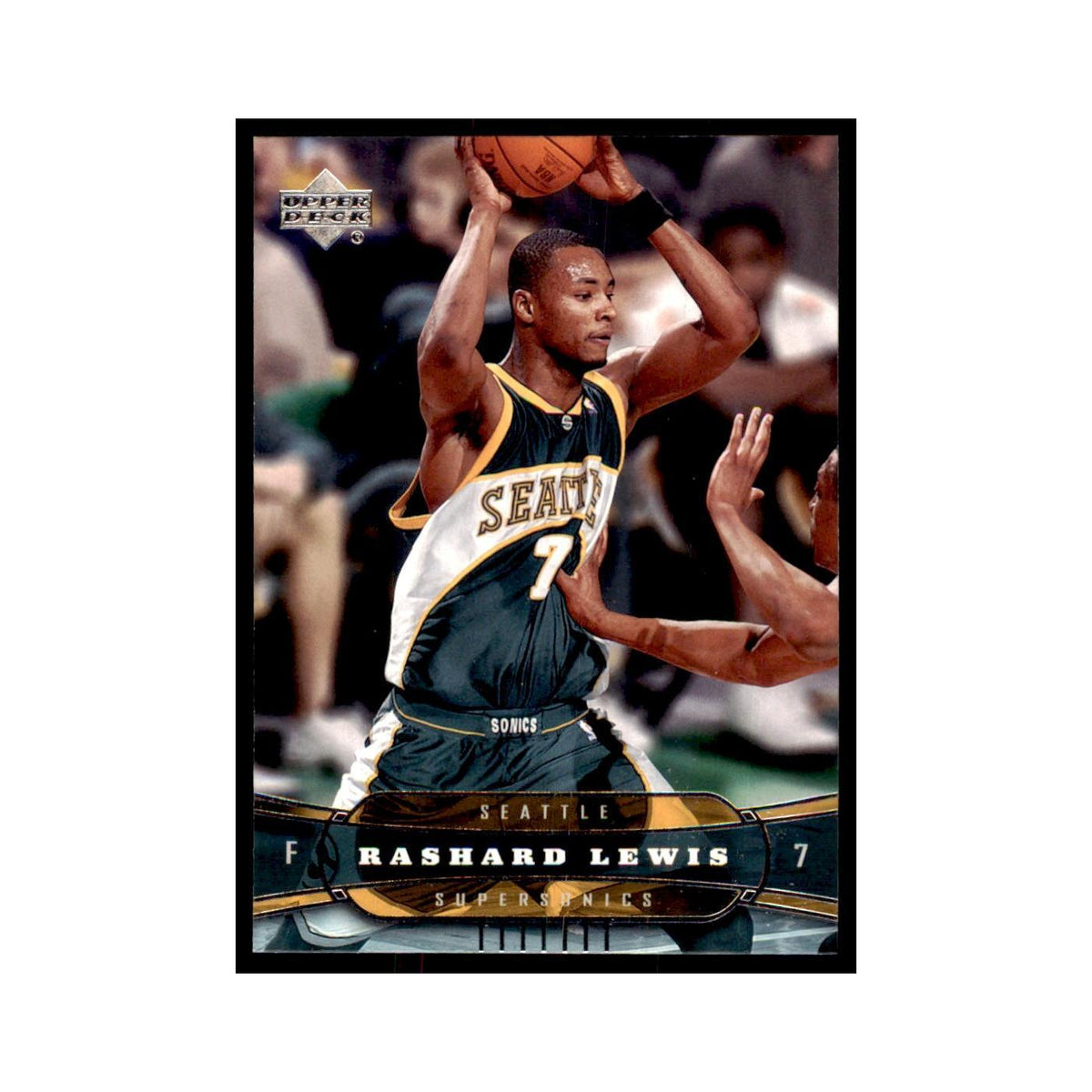 2004 Upper Deck Rashard Lewis Seattle SuperSonics #177