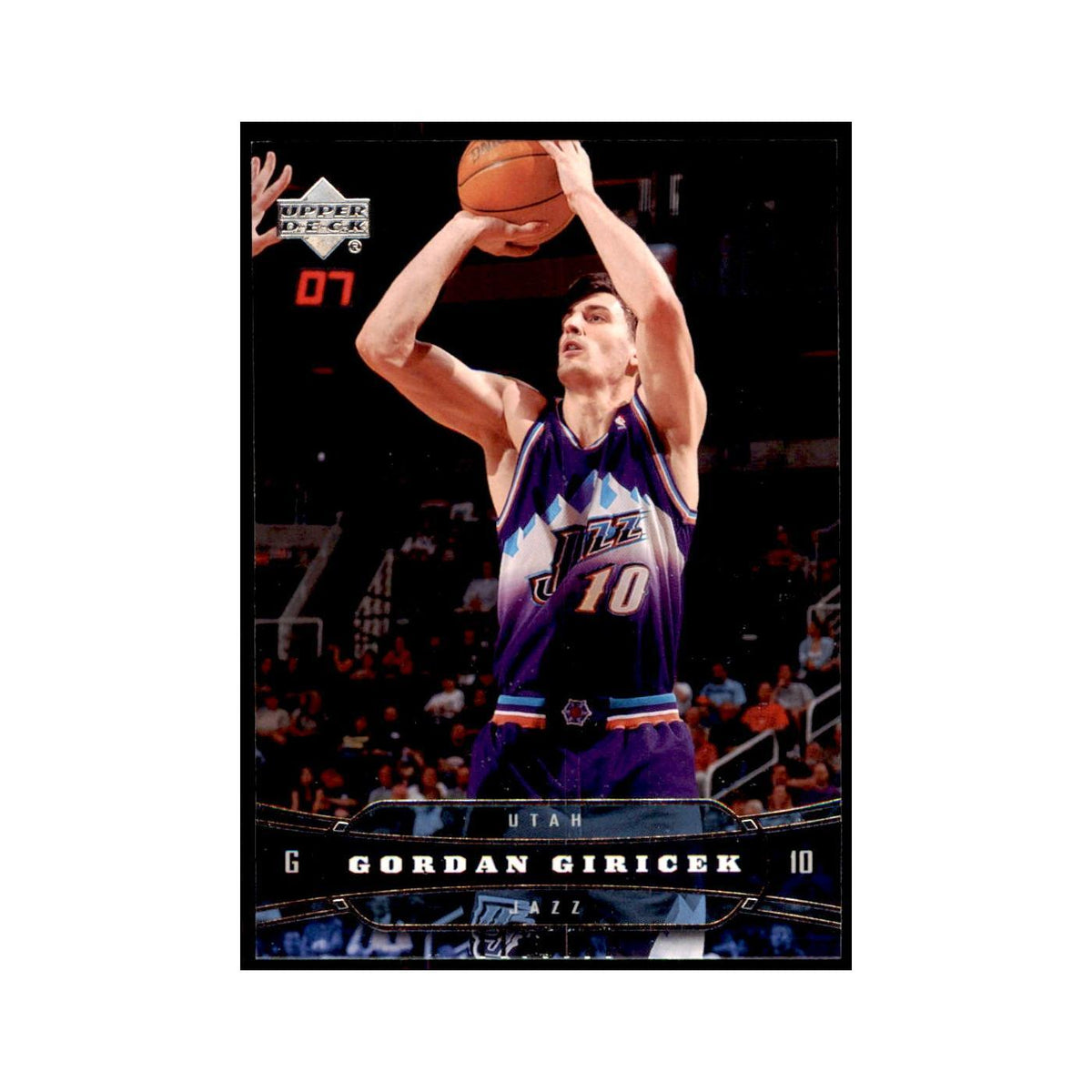 2004 Upper Deck Gordan Giricek Jazz #193