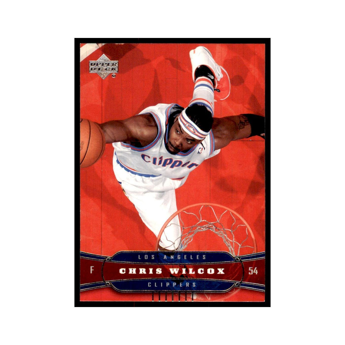 2004 Upper Deck Chris Wilcox Clippers #80