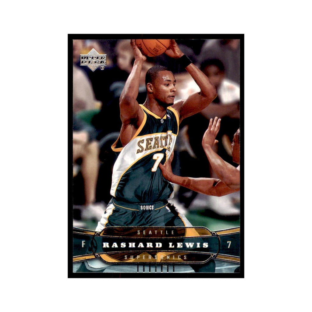 2004 Upper Deck Rashard Lewis Seattle SuperSonics #177
