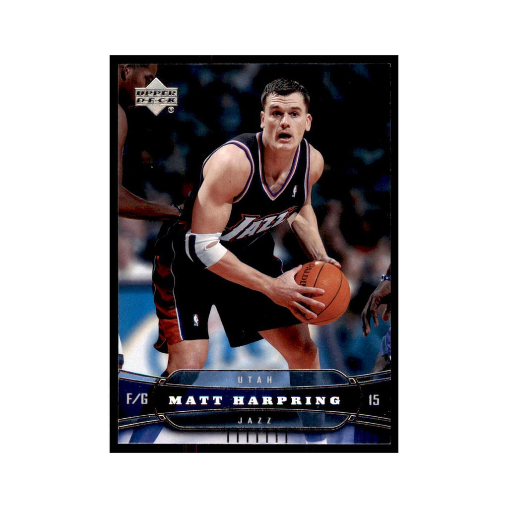 2004 Upper Deck Matt Harpring Jazz #190