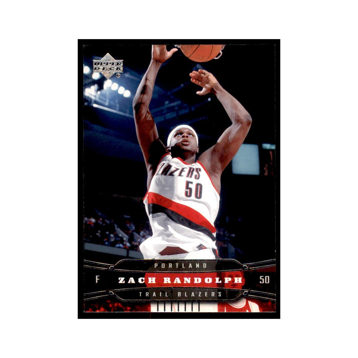 2004 Upper Deck Zach Randolph Blazers #160