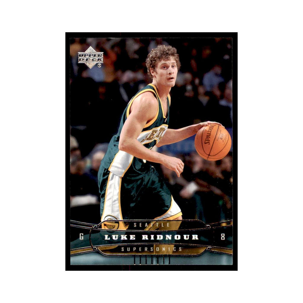 2004 Upper Deck Luke Ridnour Seattle SuperSonics #182