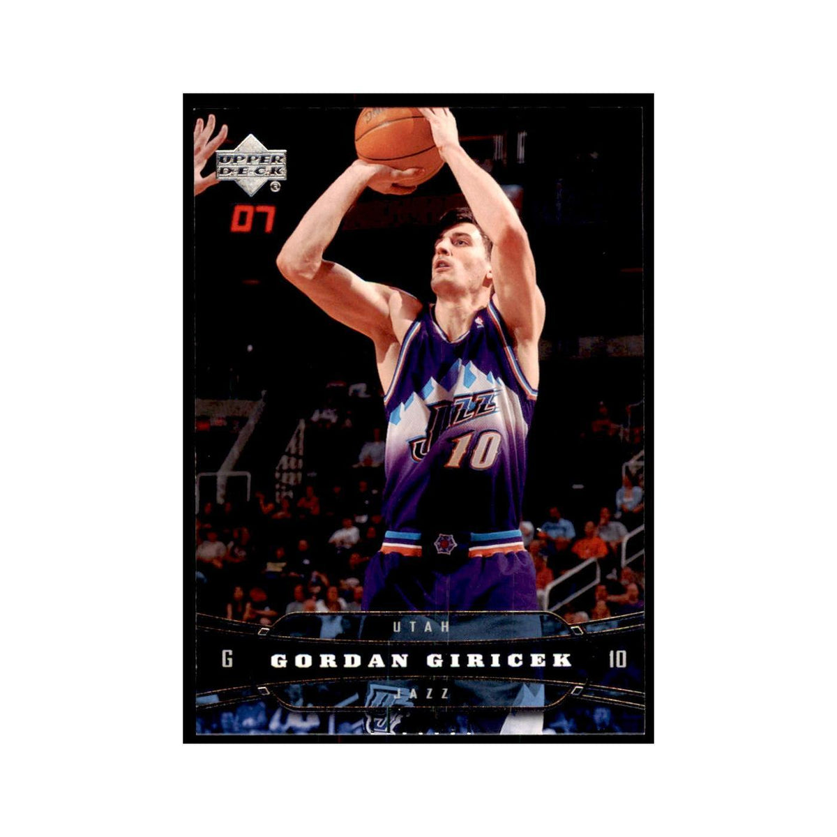2004 Upper Deck Gordan Giricek Jazz #193