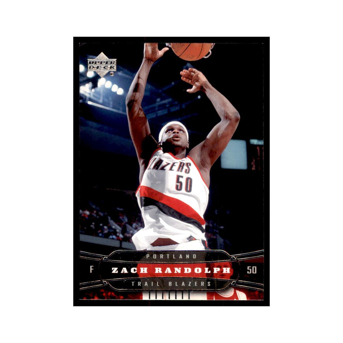 2004 Upper Deck Zach Randolph Blazers #160