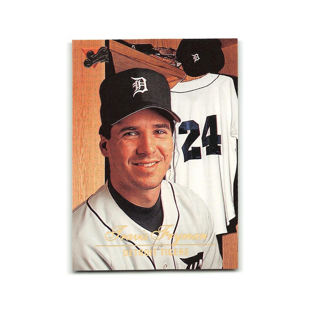 Travis Fryman 1994 Studio #191 Detroit Tigers Baseball Card NM