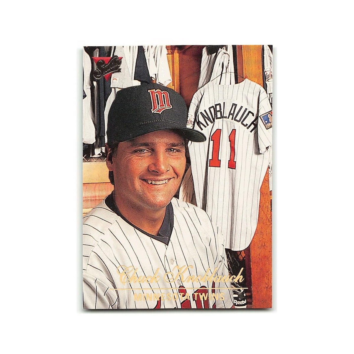 Chuck Knoblauch 1994 Studio #197 Minnesota Twins Baseball Card NM