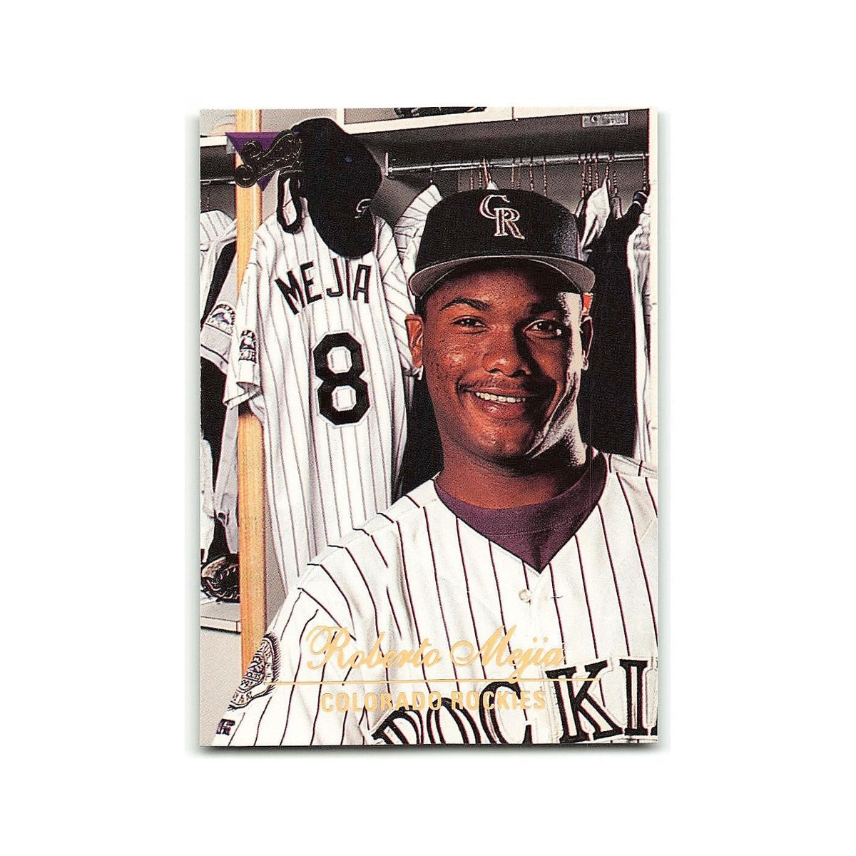 Roberto Mejia 1994 Studio #180 Colorado Rockies Baseball Card NM