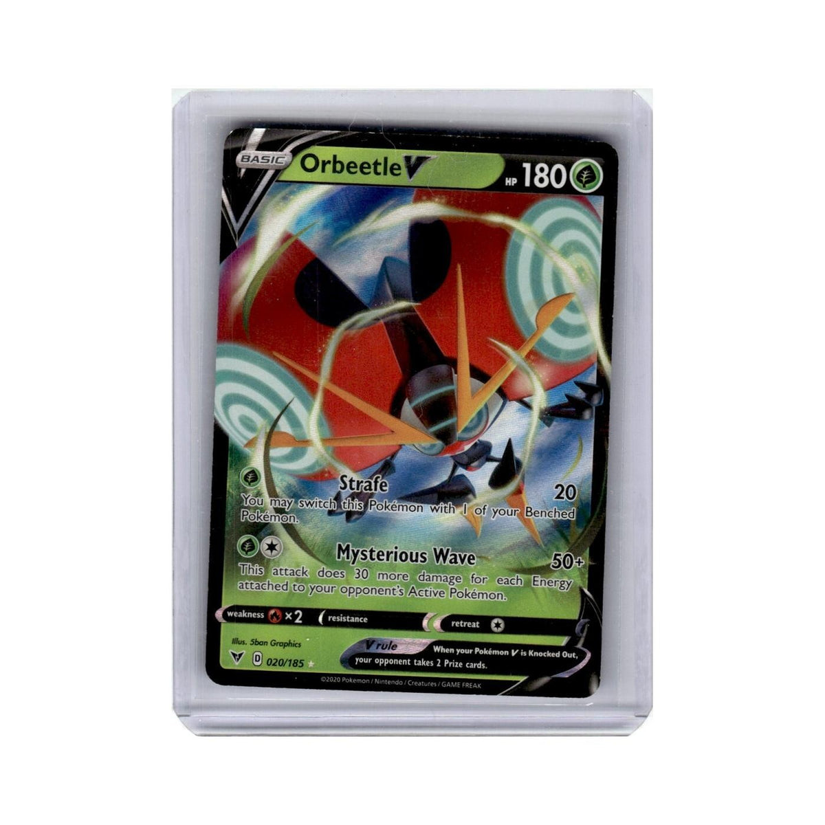Oebeetle V 2020 Sword Shield Vivid Voltage #20 Pokemon Pokemon Card NM