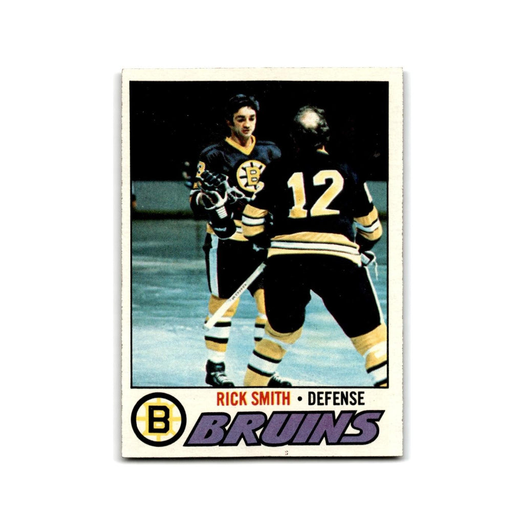 1977 Topps Rick Smith Boston Bruins #104