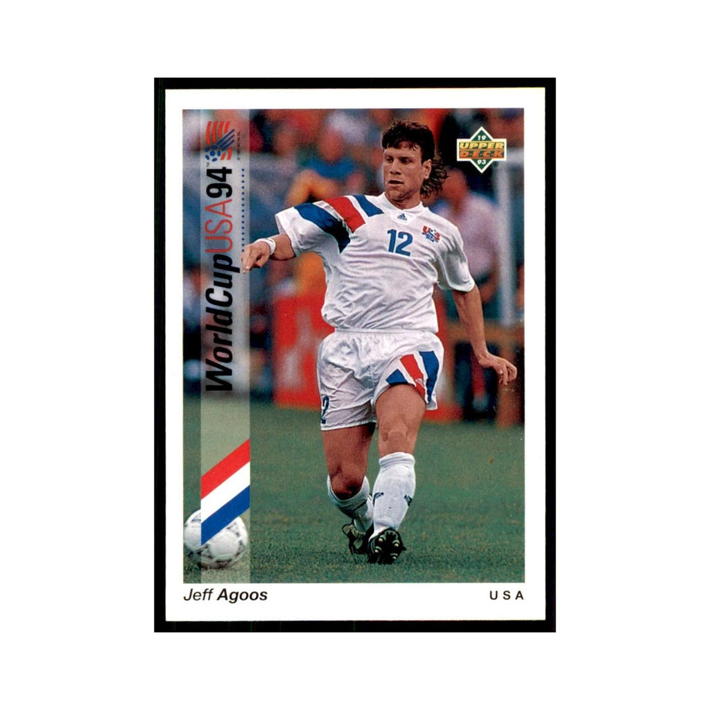 1993 Upper Deck Jeff Agoos Soccer Cards #12