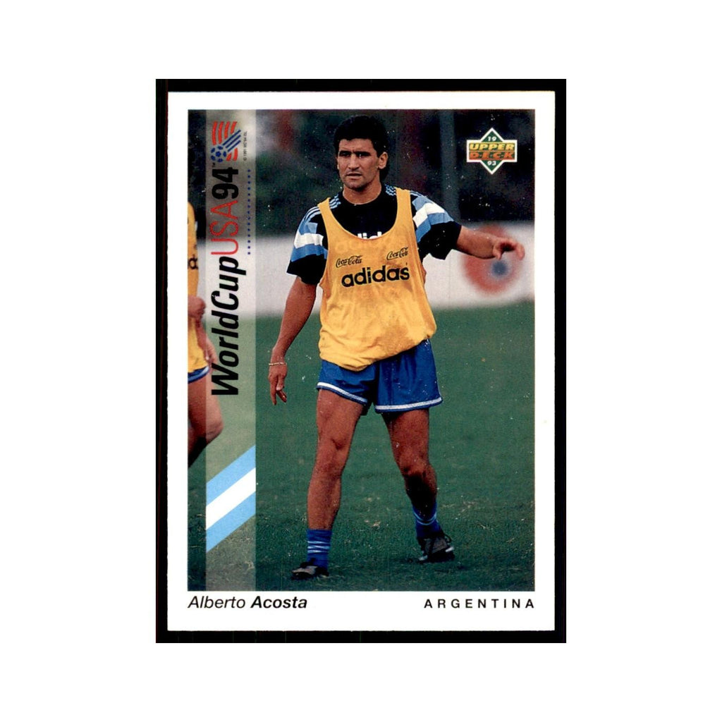 1993 Upper Deck Alberto Acosta Soccer Cards #63