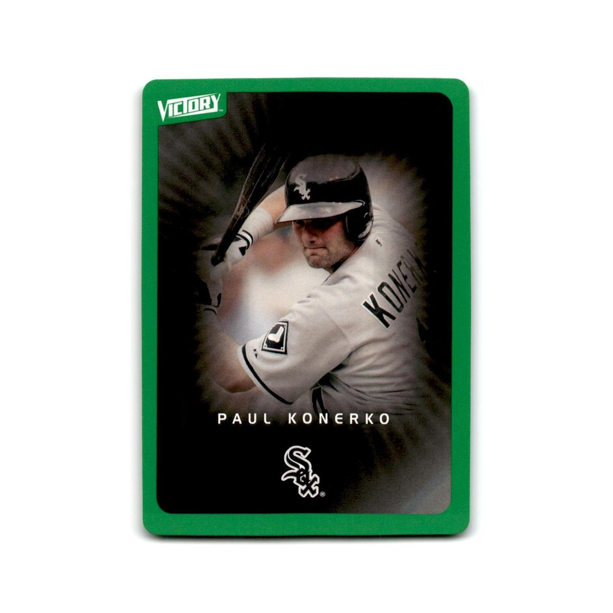 2003 Upper Deck Victory Tier 1 Green Paul Konerko White Sox #28
