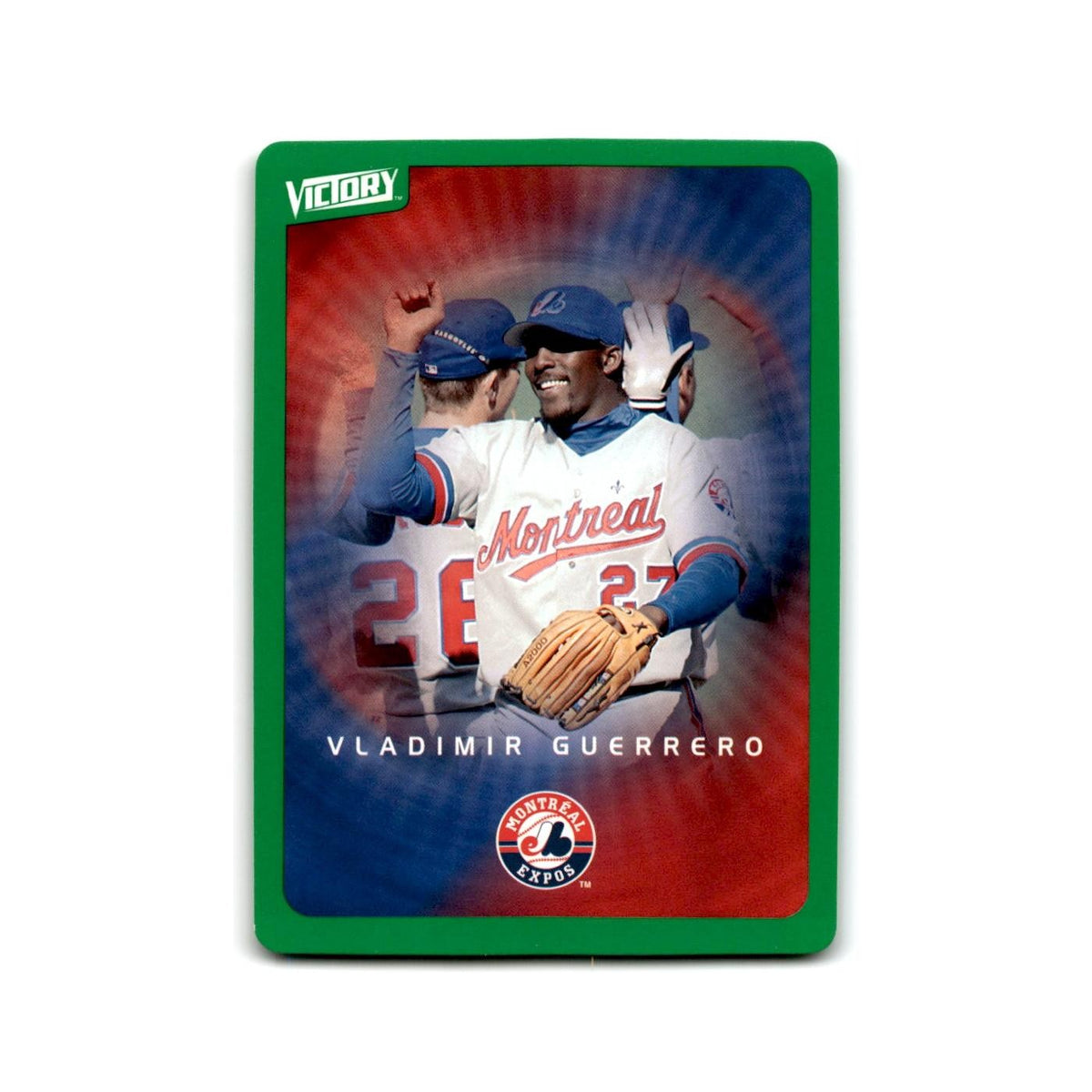 2003 Upper Deck Victory Tier 1 Green Vladimir Guerrero Montreal Expos #49