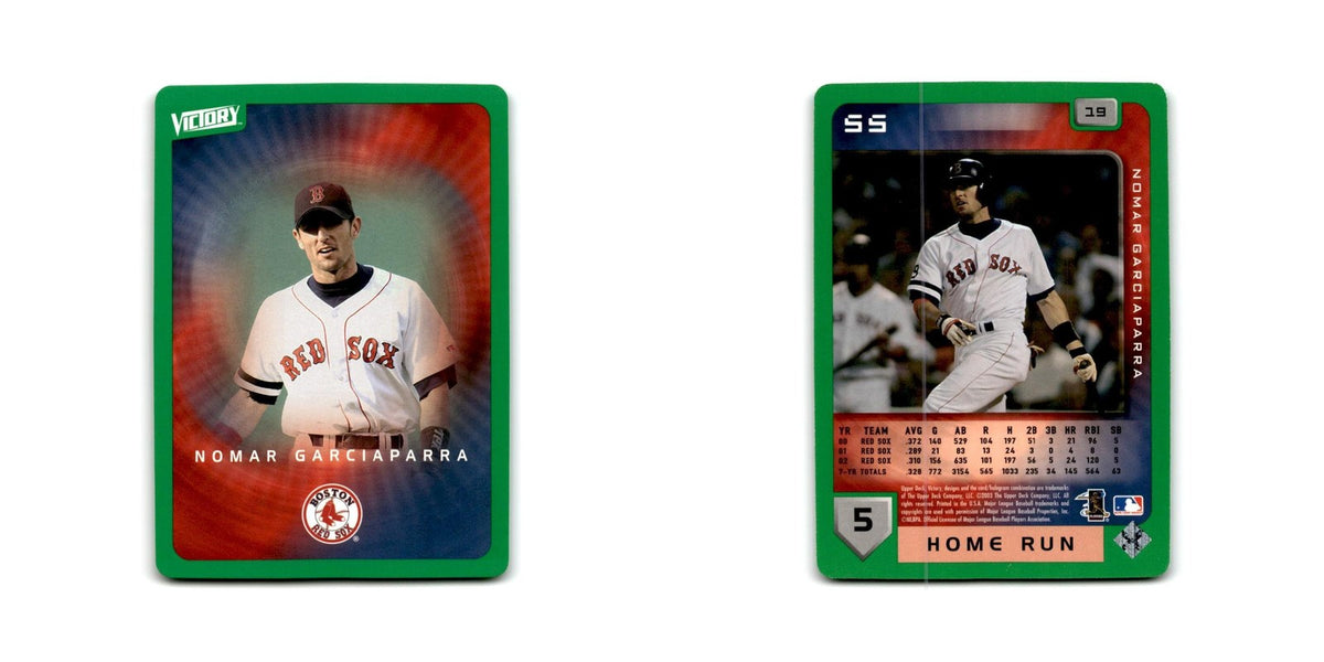 2003 Upper Deck Victory Tier 1 Green Nomar Garciaparra Red Sox #19