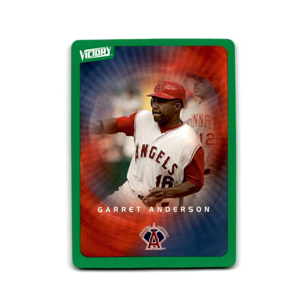 2003 Upper Deck Victory Tier 1 Green Garret Anderson Angels #2
