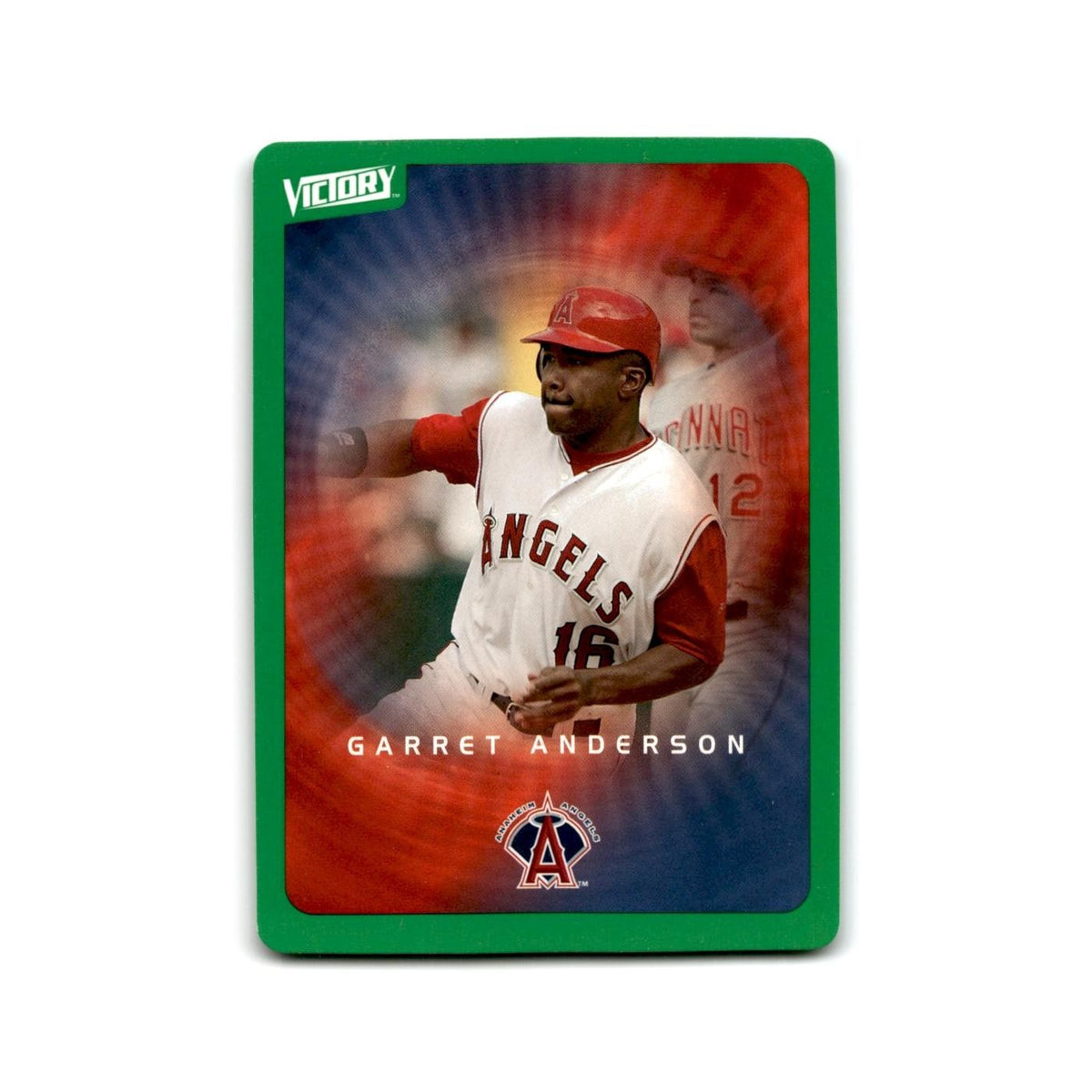 2003 Upper Deck Victory Tier 1 Green Garret Anderson Angels #2
