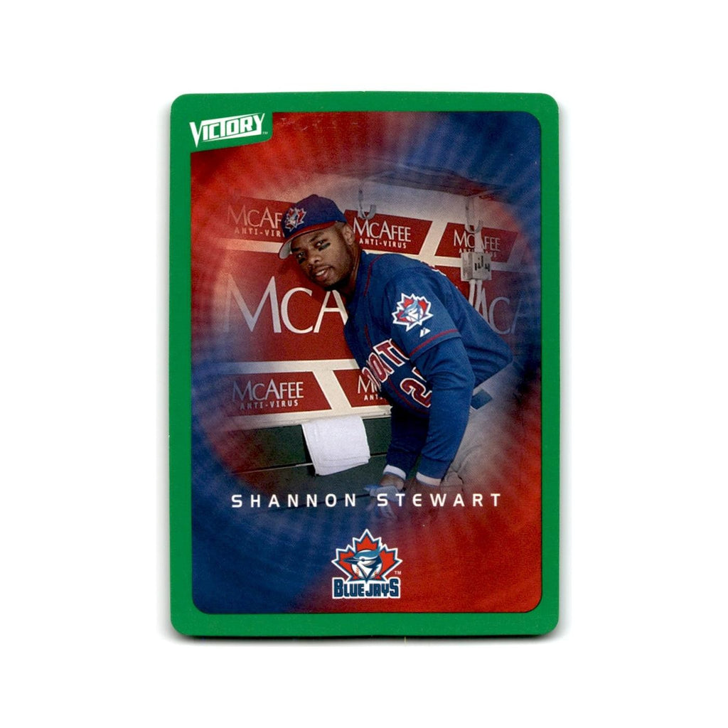 2003 Upper Deck Victory Tier 1 Green Shannon Stewart Blue Jays #24