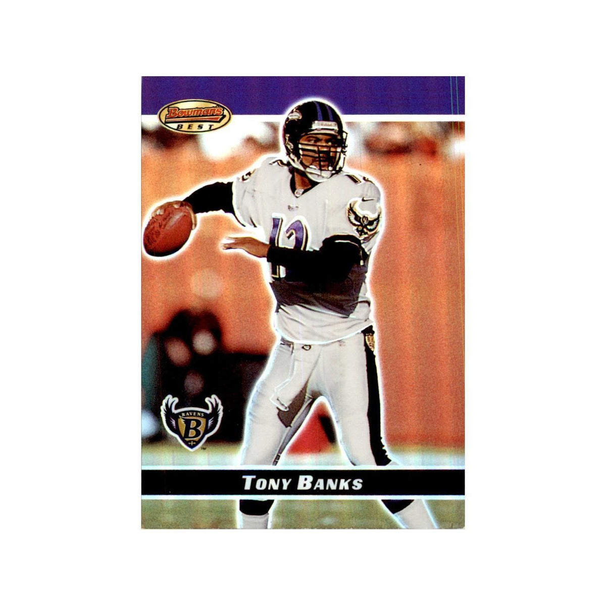2000 Bowman's Best Tony Banks Football Cards #10