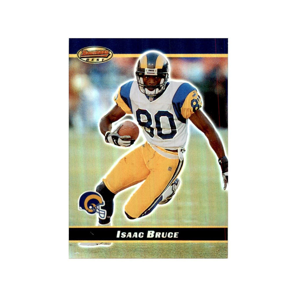 2000 Bowman's Best Isaac Bruce Football Cards #87