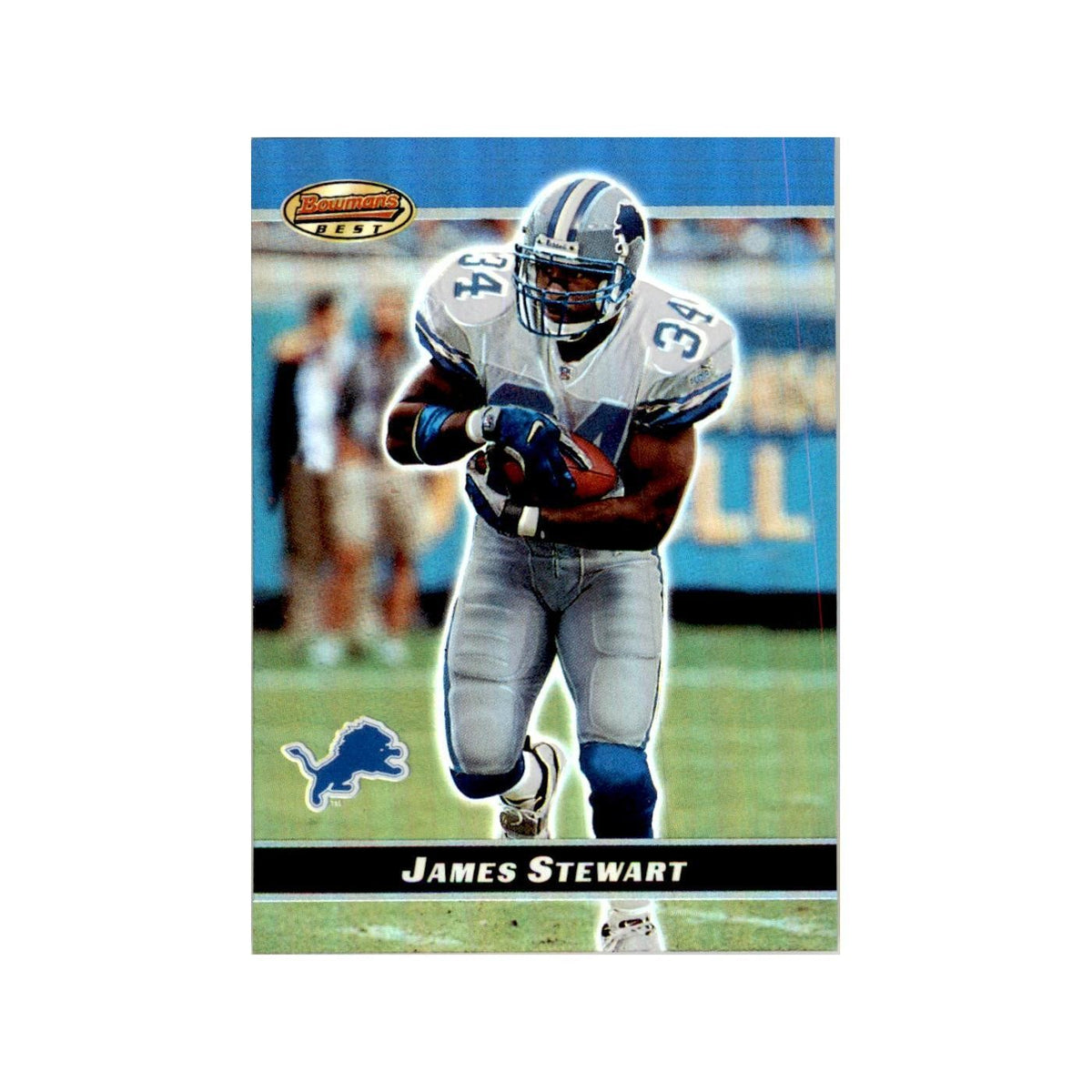 2000 Bowman's Best James Stewart Football Cards #67
