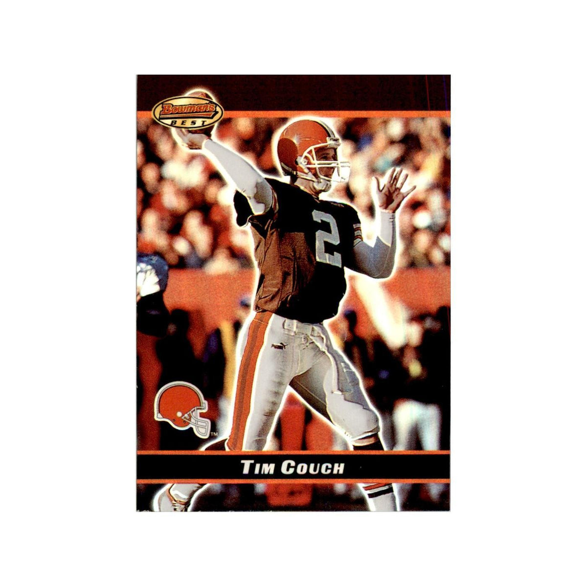 2000 Bowman's Best Tim Couch Football Cards #66