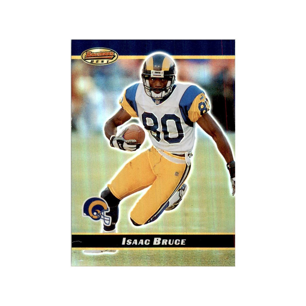 2000 Bowman's Best Isaac Bruce Football Cards #87