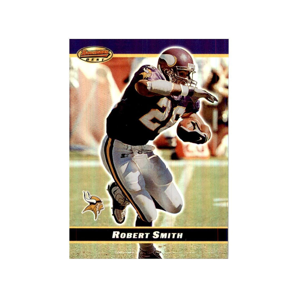 2000 Bowman's Best Robert Smith Football Cards #47