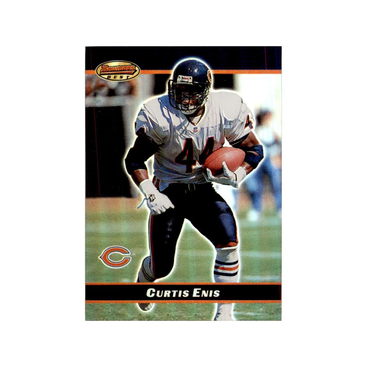 2000 Bowman's Best Curtis Enis Football Cards #40
