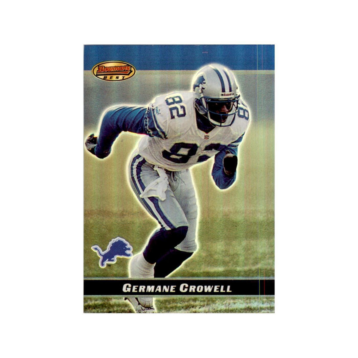2000 Bowman's Best Germane Crowell Football Cards #61