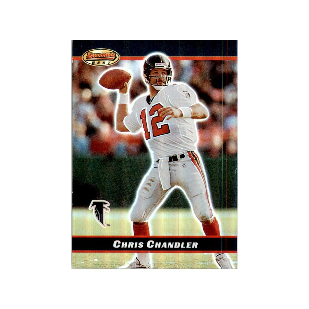 2000 Bowman's Best Chris Chandler Football Cards #64