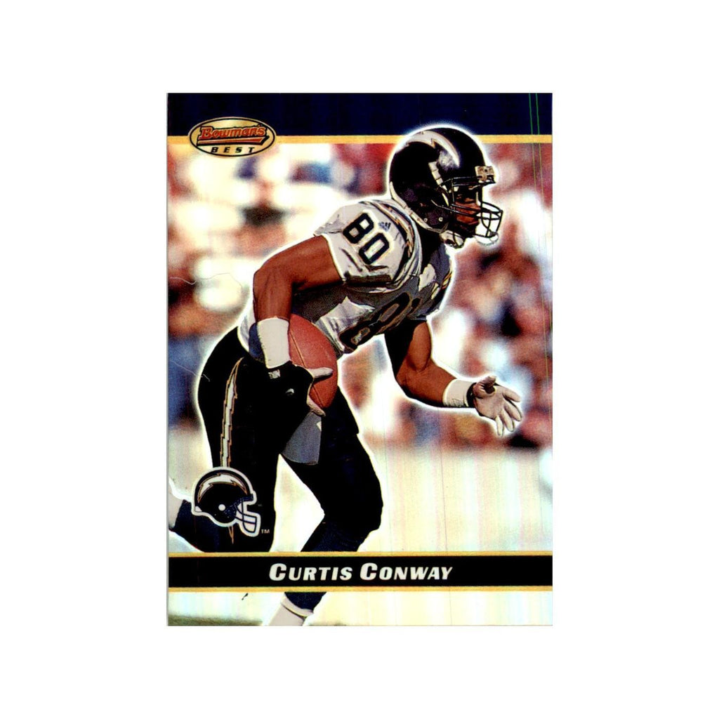 2000 Bowman's Best Curtis Conway Football Cards #15
