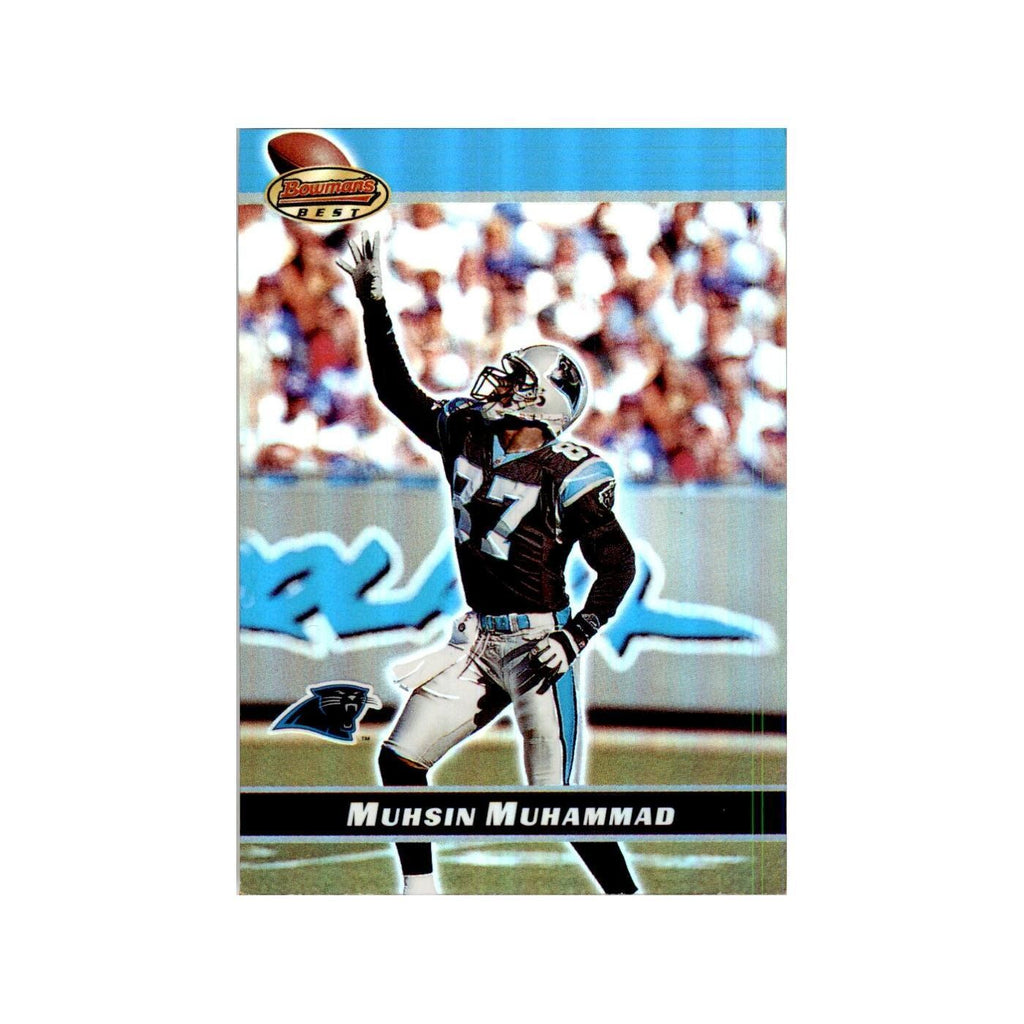 2000 Bowman's Best Muhsin Muhammad Football Cards #20