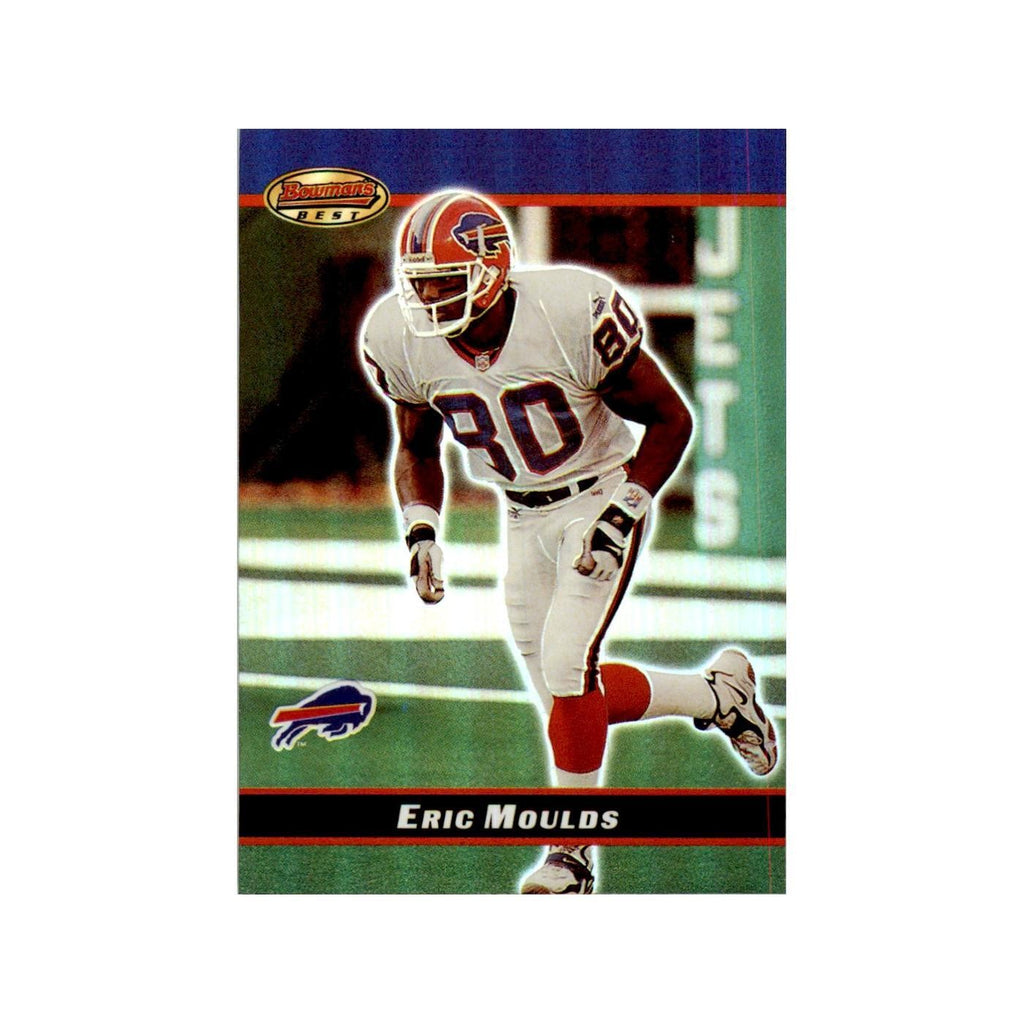 2000 Bowman's Best Eric Moulds Football Cards #51