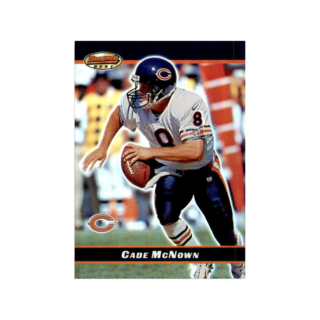 2000 Bowman's Best Cade McNown Football Cards #70