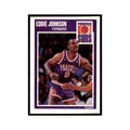 1989 Fleer Eddie Johnson Basketball Cards #122