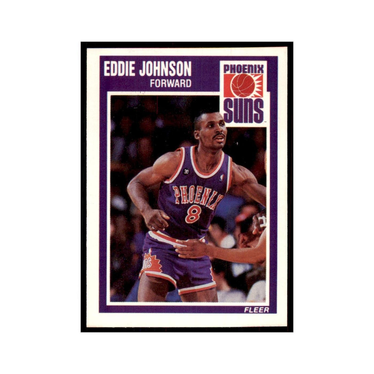 1989 Fleer Eddie Johnson Basketball Cards #122