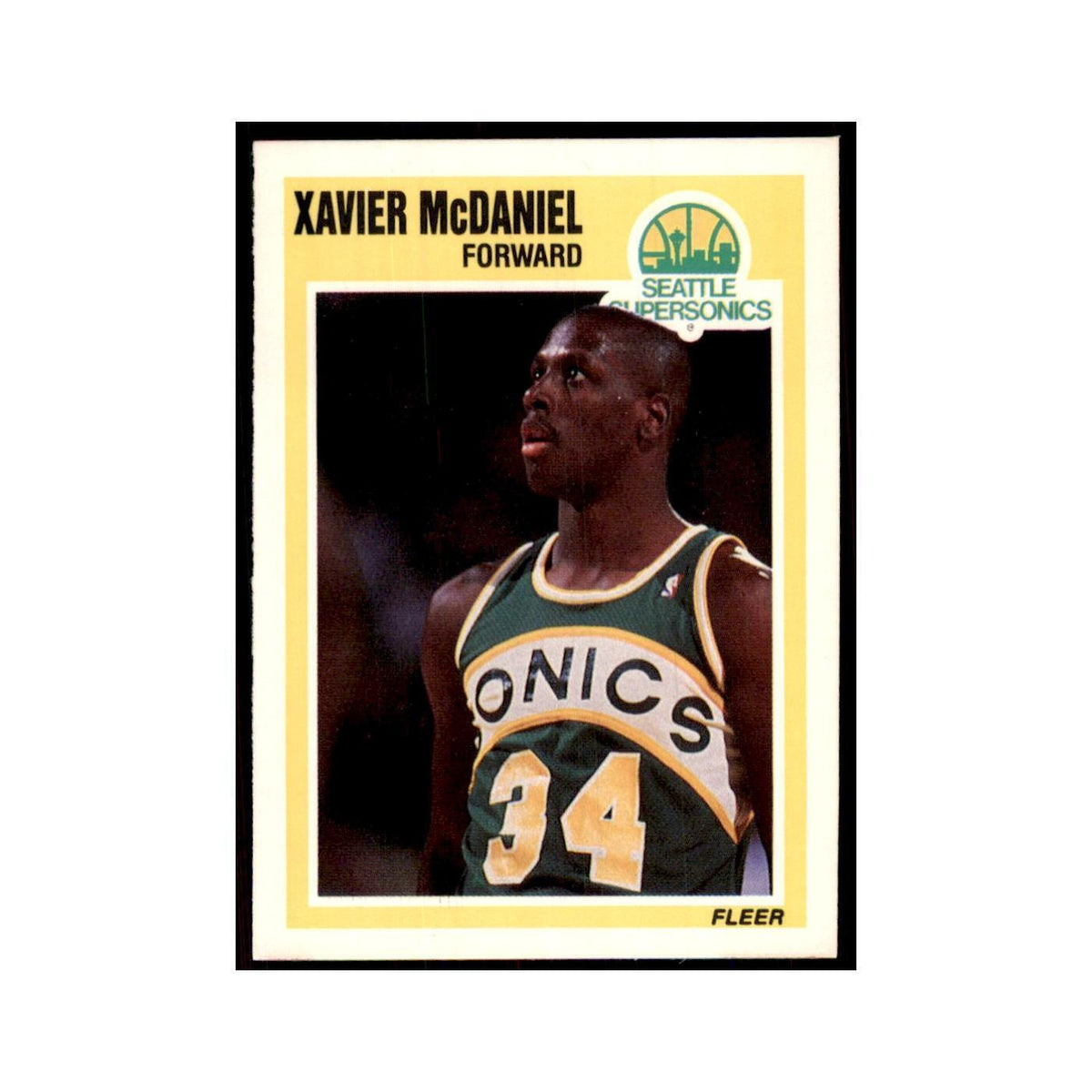 1989 Fleer Xavier McDaniel Basketball Cards #148