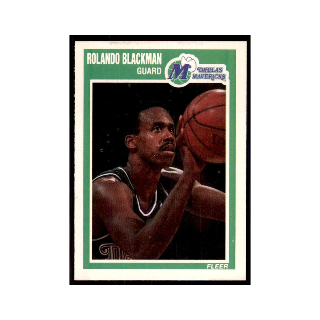 1989 Fleer Rolando Blackman Basketball Cards #32