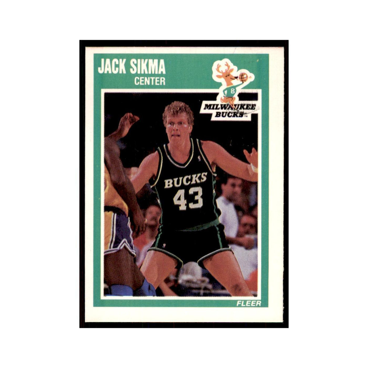 1989 Fleer Jack Sikma Basketball Cards #91