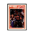 1989 Fleer Mike Sanders Basketball Cards #30