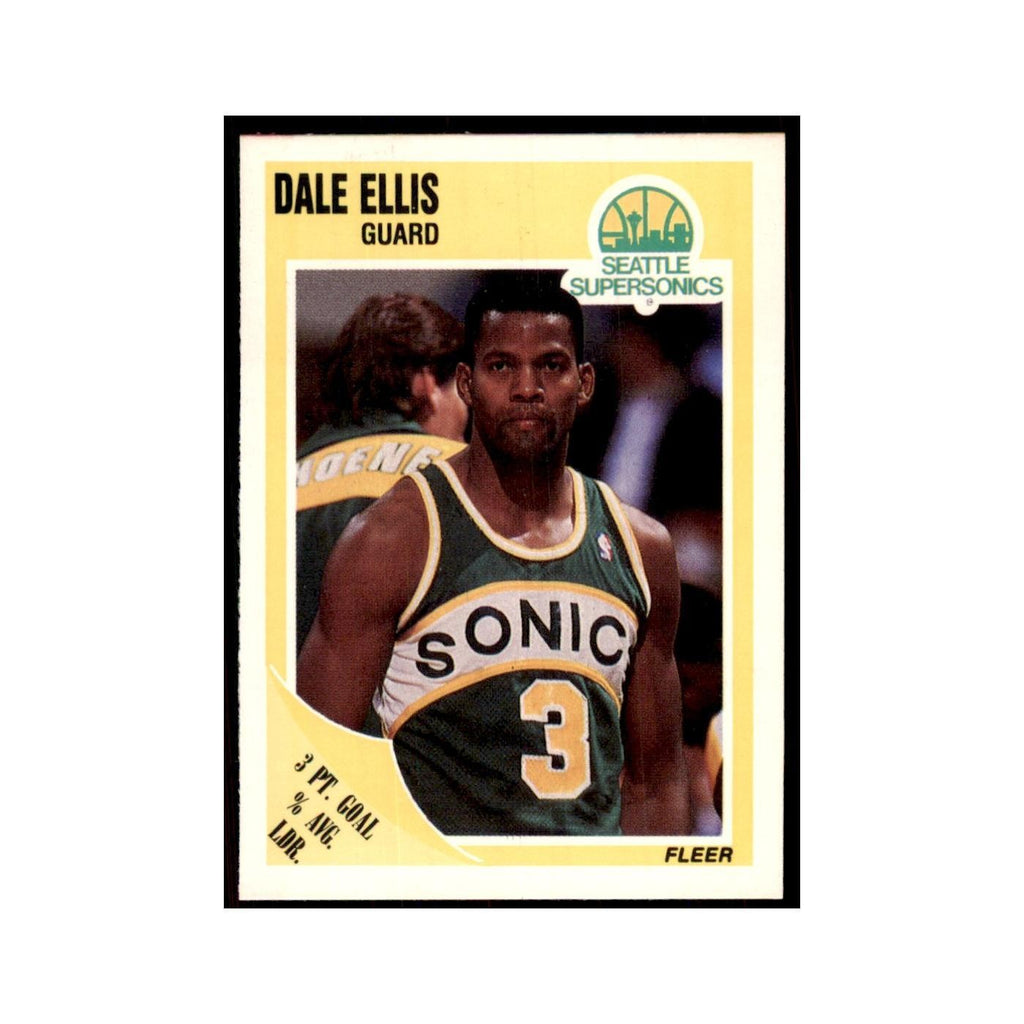 1989 Fleer Dale Ellis Basketball Cards #146